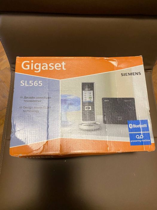 Siemens Gigaset SL565 — бездротовий телефон з Bluetooth і диктофоном