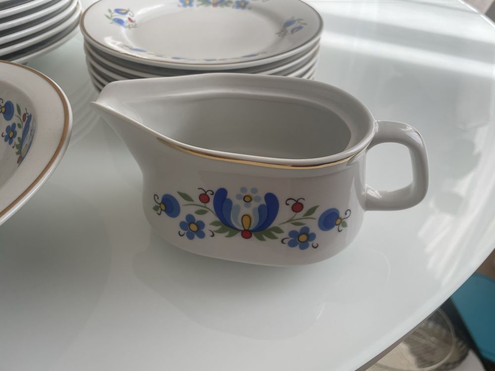 Zestaw polskiej porcelany Lubiana