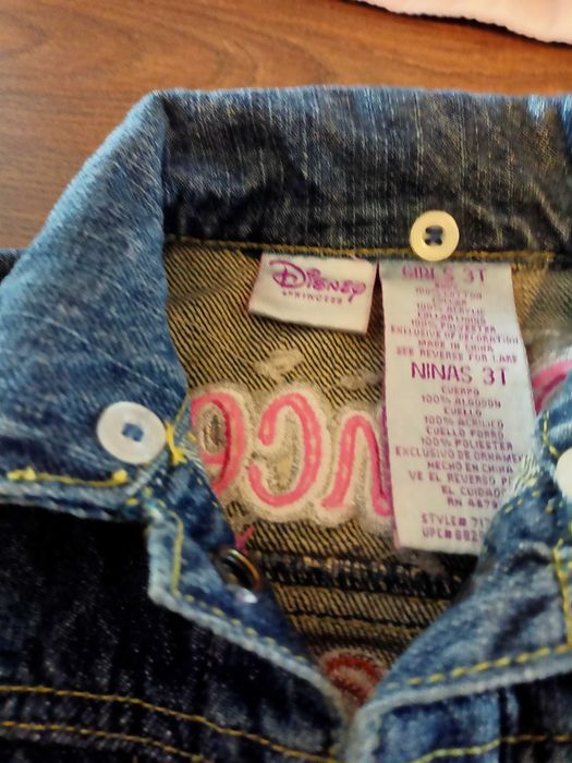 Kurteczka jeansowa dla dziewczynki roz 98/104