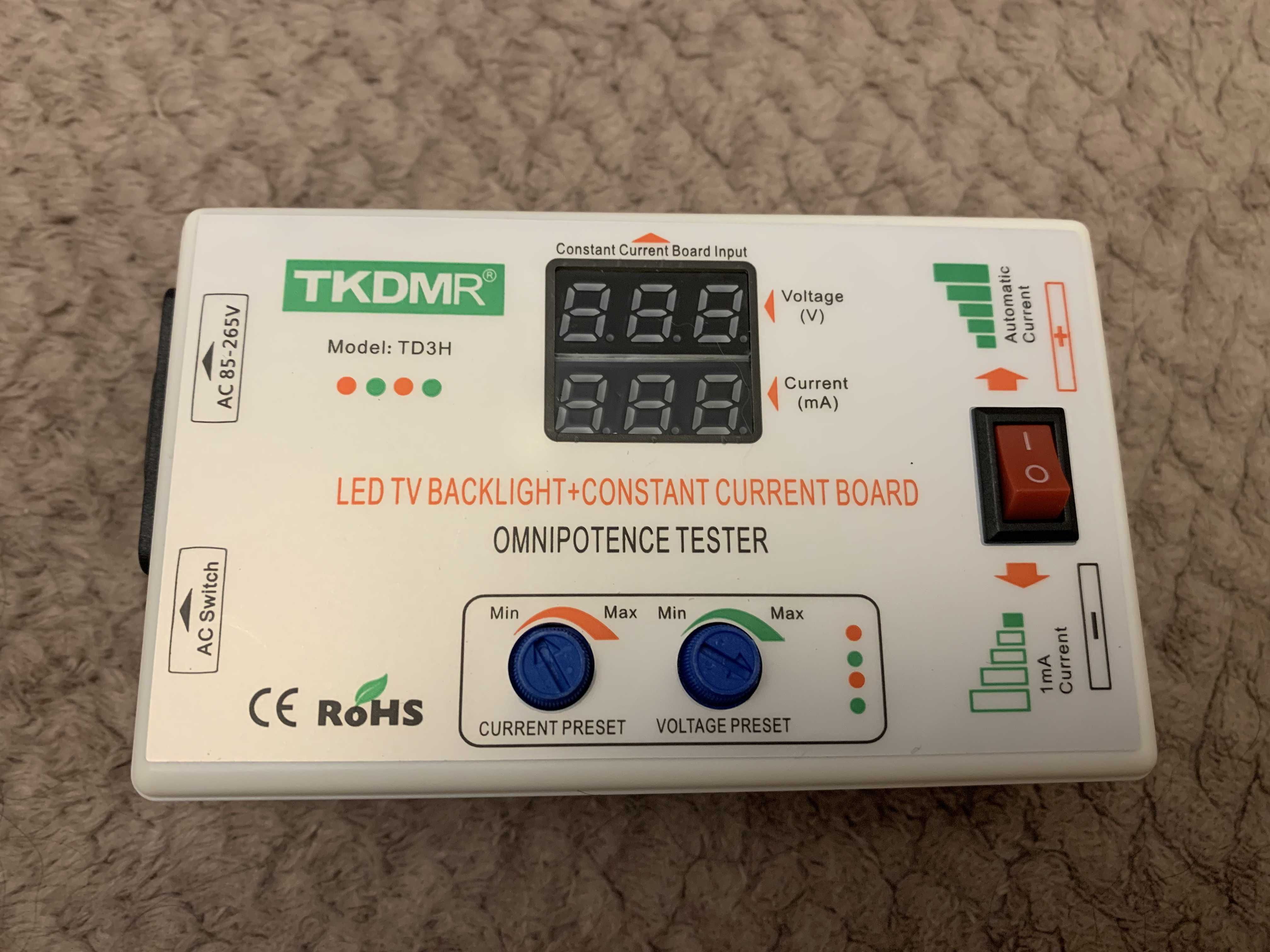 LED тестер  світлодіодів та світлодіодних планок LED TV TKDMR TD3H
