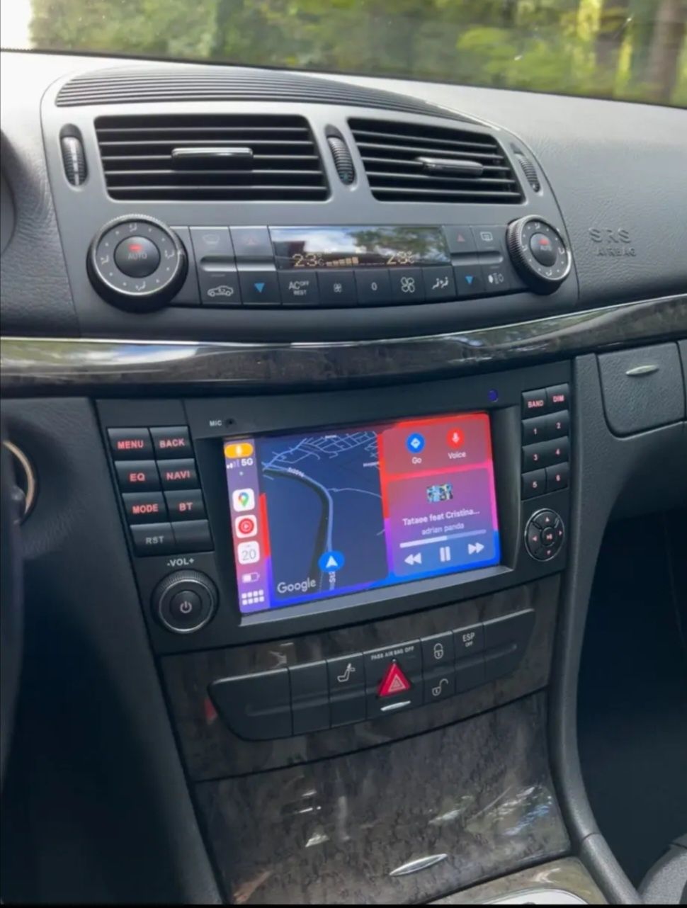 Radio nawigacja GPS 2gb Android Mercedes E G klasa CLS CLK