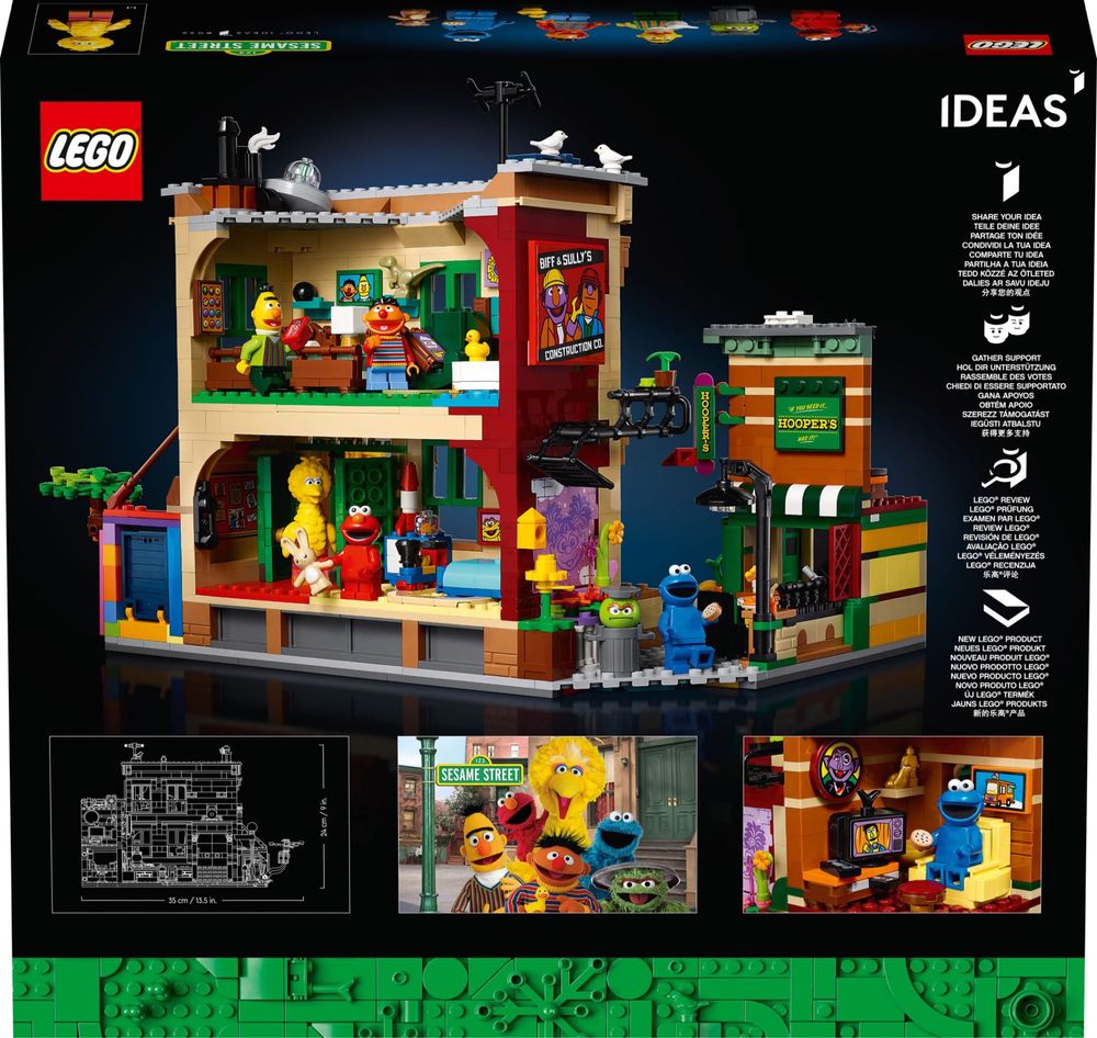Lego 21324 Rua sésamo e 21326 Winnie the Pooh