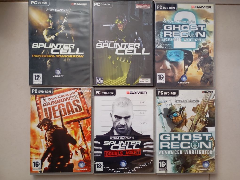 Splinter Cell pack pc cdrom