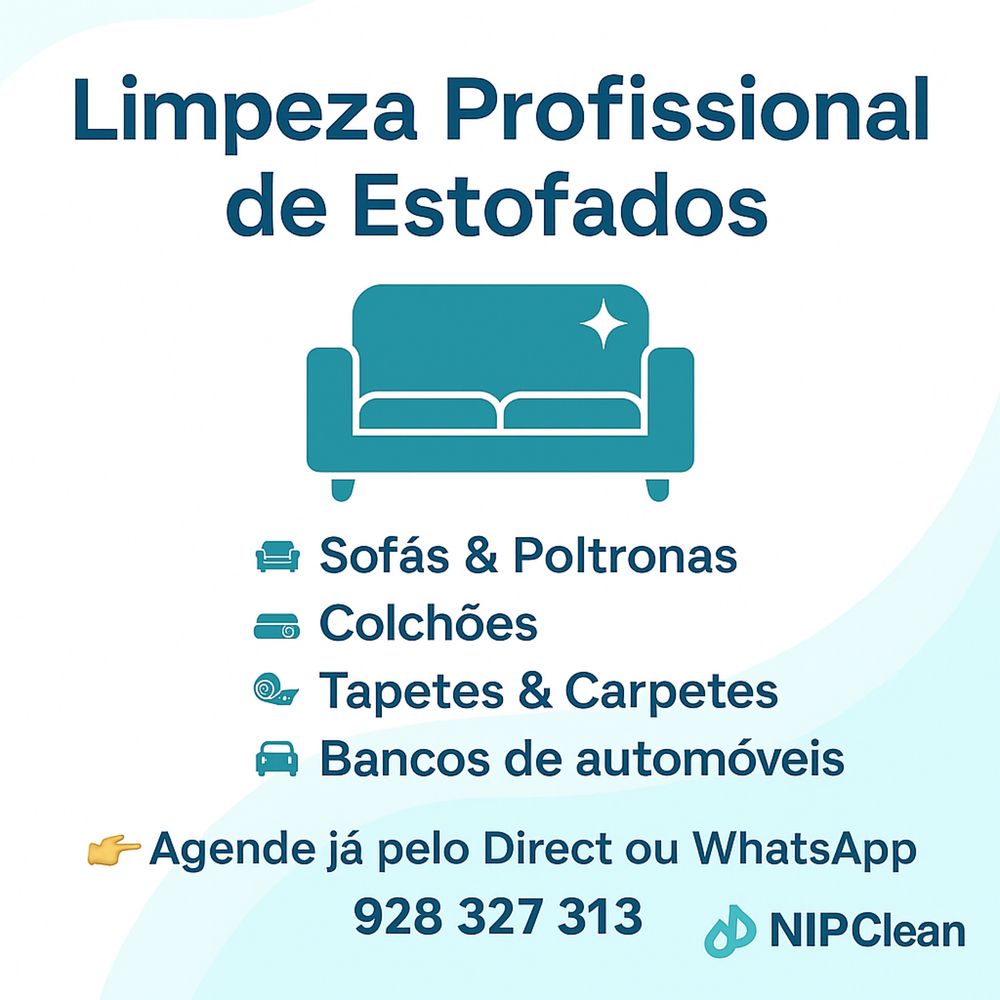Limpeza de estofados