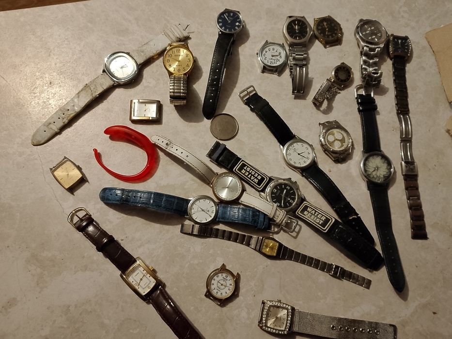 Stare zegarki 22 sztuki