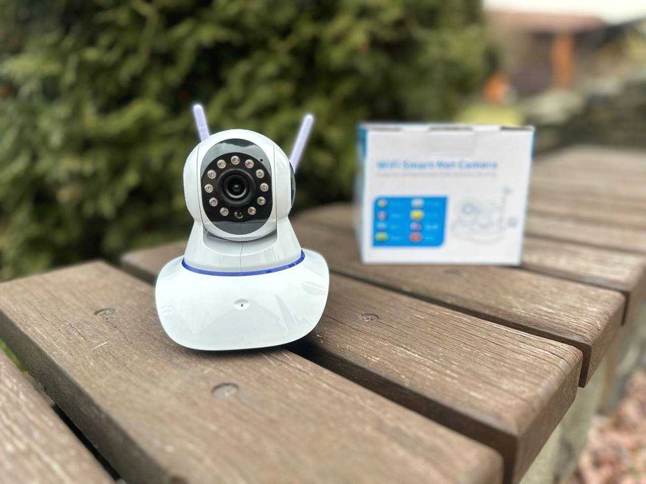 ‼️ IP WIFI камера видеонаблюдения 5️⃣мп поворотная. Удаленный доступ.
