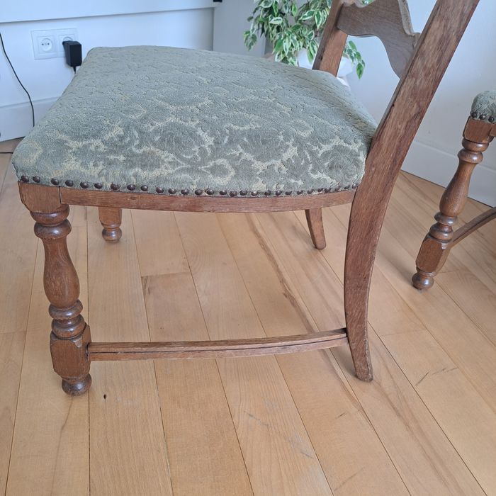 Дубові стільці, стілець для вітальні, 6 шт.