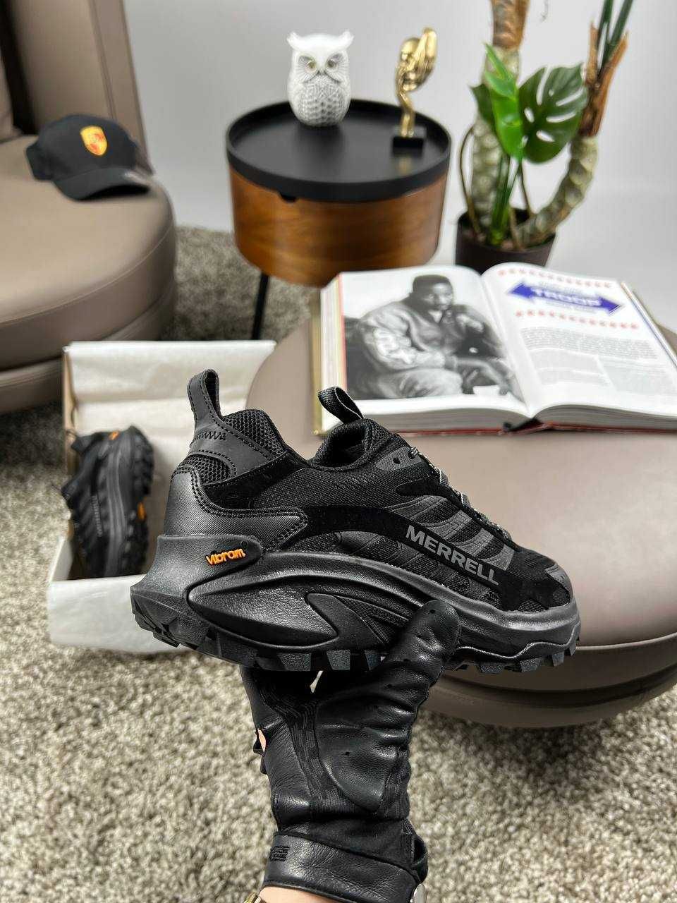 Чоловічі кросівки мерел Merrell Moab Speed 2 All Black [41-45]