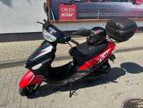 Prawie Nowy Skuter miejski RED 50cm3 Najtaniej!!Transport!!
