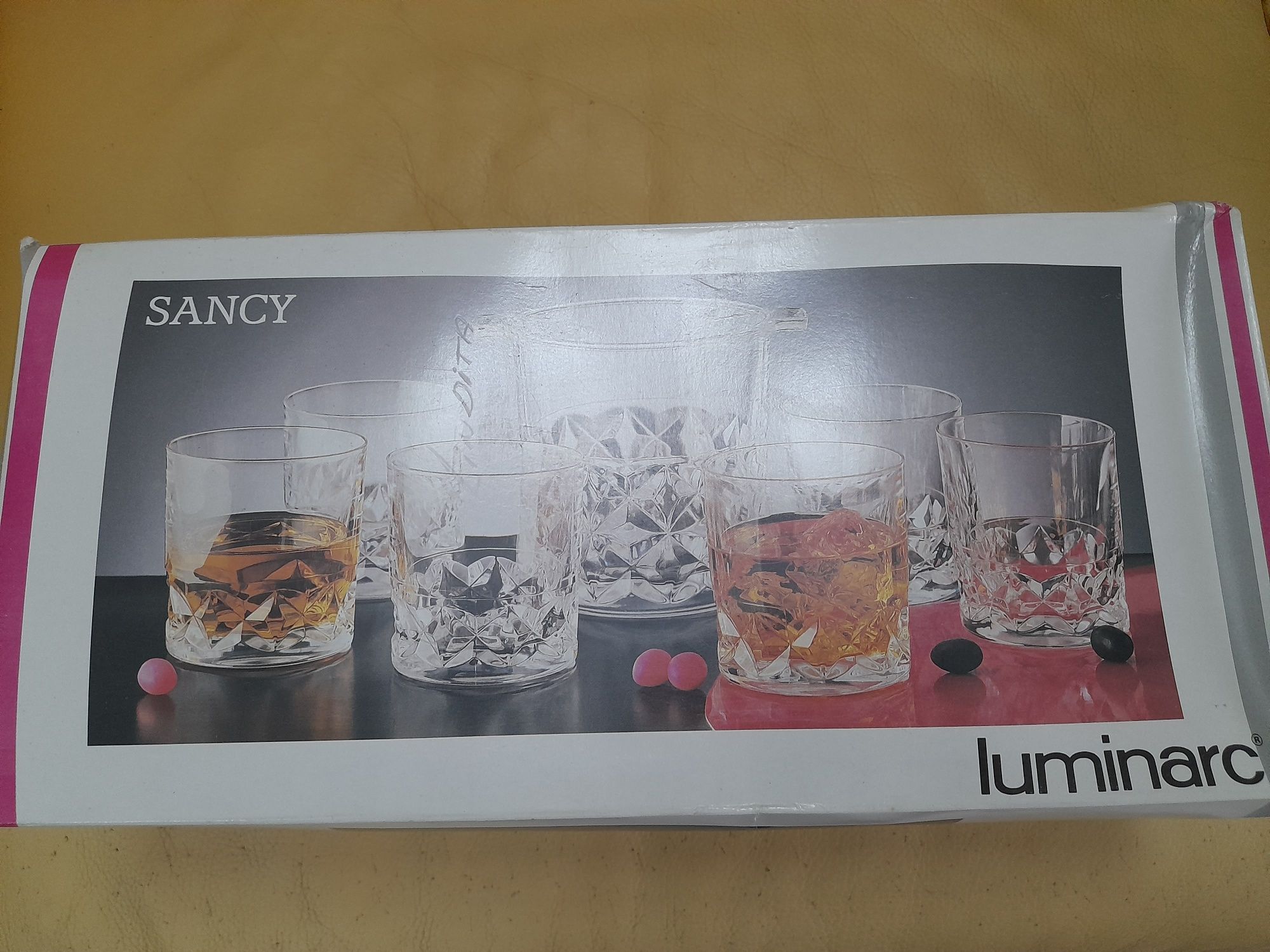 Black friday -20% Conjunto de copos de whisky e balde LUMINARC