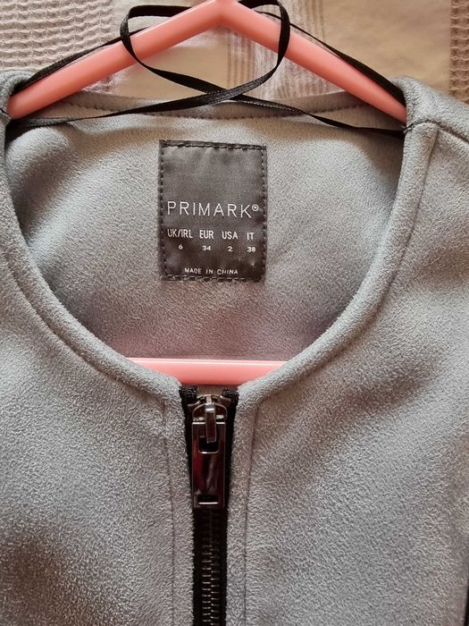 Casaco azul claro acinzentado Primark, tamanho 34