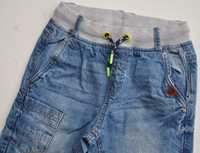 44 COOL CLUB Spodnie jeansowe niebieskie r 152