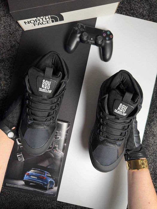 Чоловічі черевики The North Face x SOUKUU Glenclyffe Fur Black Navy