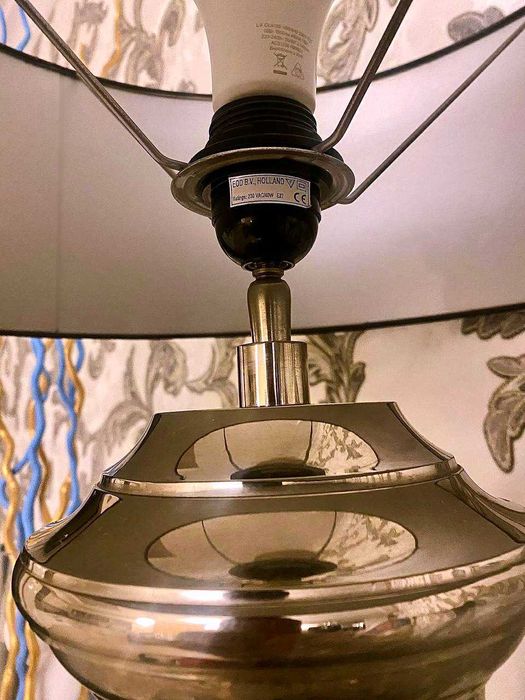 Лампа эксклюзивная чёрная. Арт-Деко (EOD Holland)