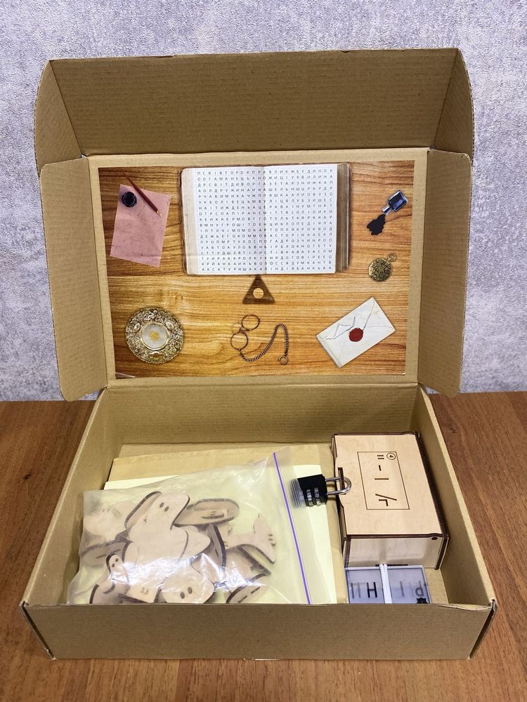 quest box квест у коробці для проходження вдома
