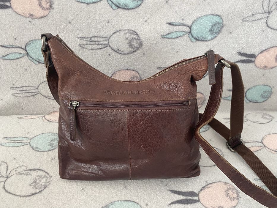 Шкіряна жіноча сумка Spikes & Sparrow