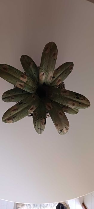 PORTA/SUPORTE velas em metal fruto ananás