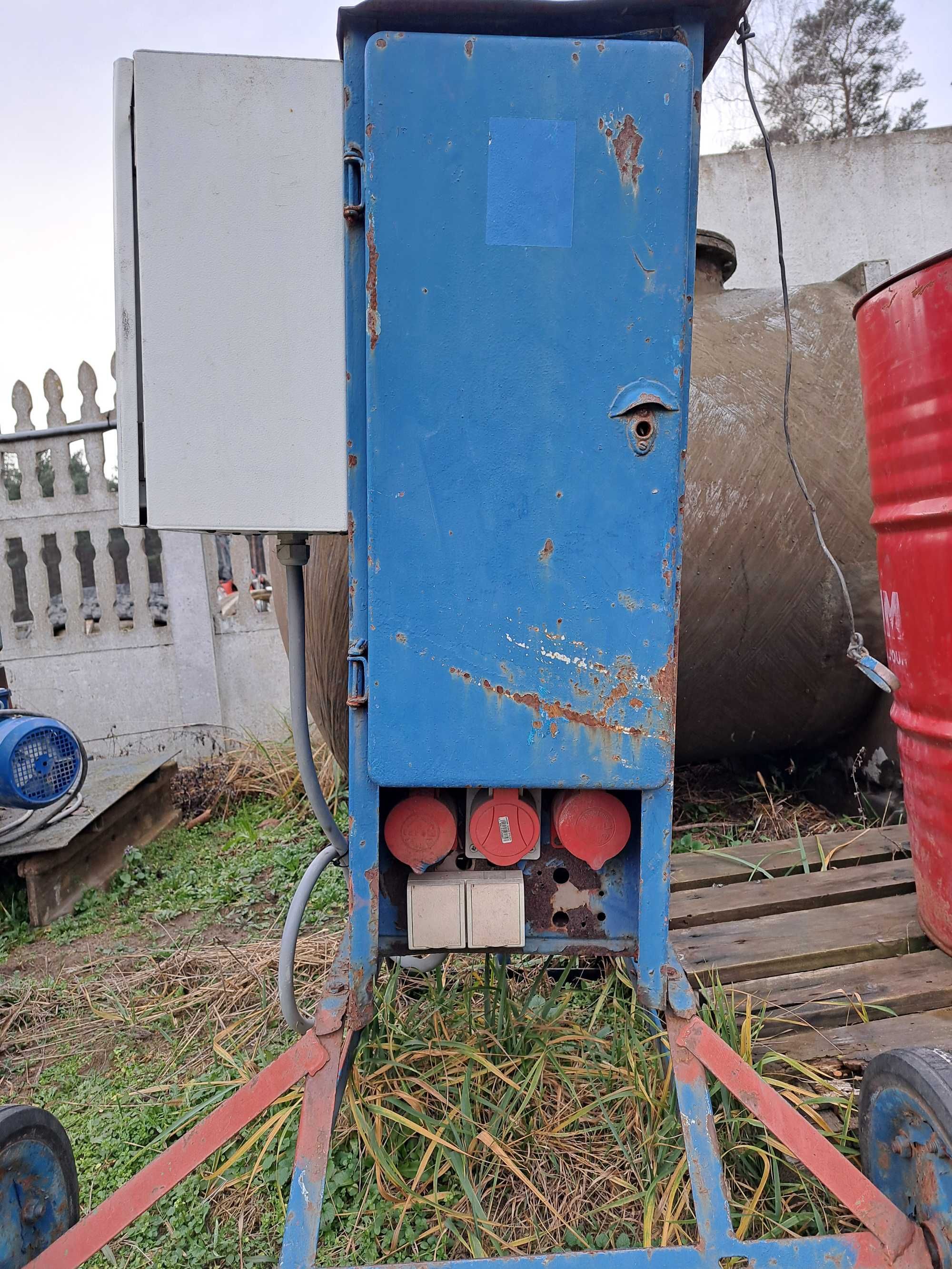 Rozdzielnica elektryczna metalowa RBT na budowę ze stycznikami