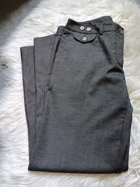 Spodnie Max Mara z dodatkiem wełny cieniutkie/Roz/L/XL