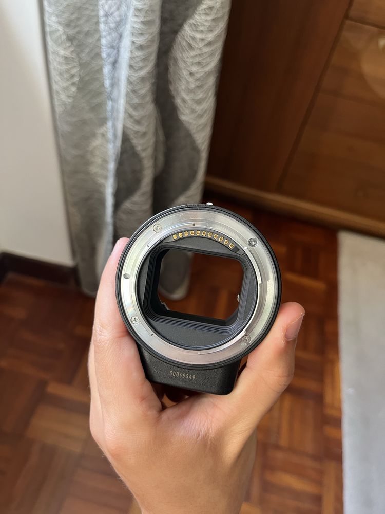 Adaptador Nikon FTZ como novo