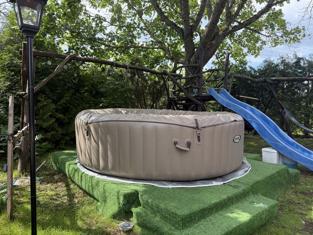 Jaccuzi Basen Spa Intex 8 osobowe z 2024r Gratis dodatki i Ledy