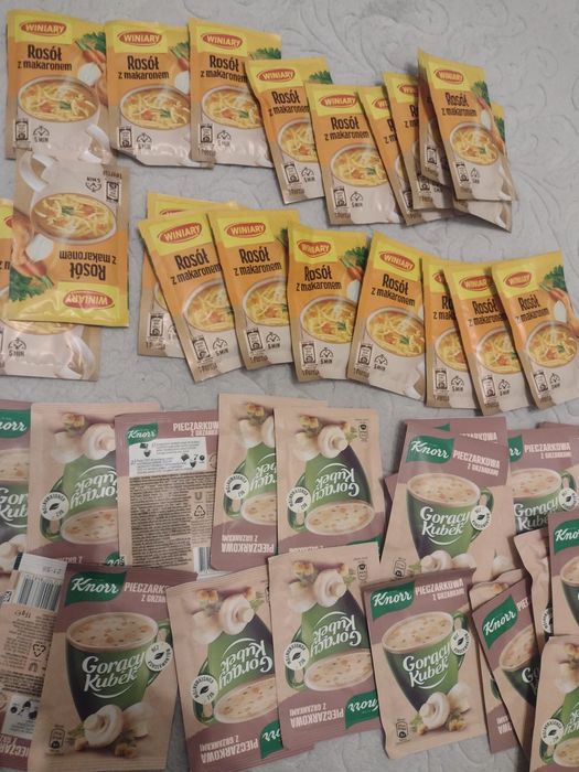 Zestaw zup Knorr 40 sztuk