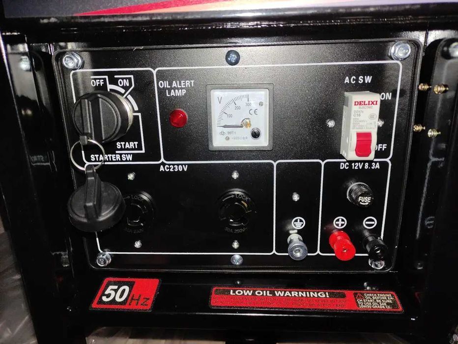 Генератор дизельний  LeiTeng Power DG3500E потужністю 3.5 кВт