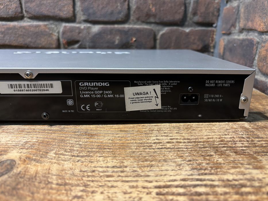 Odtwarzacz DVD Grundig Livance GDP 2400 + pilot