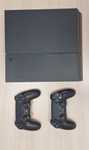 Konsola Ps4 w zestawie z dwoma kontrolerami