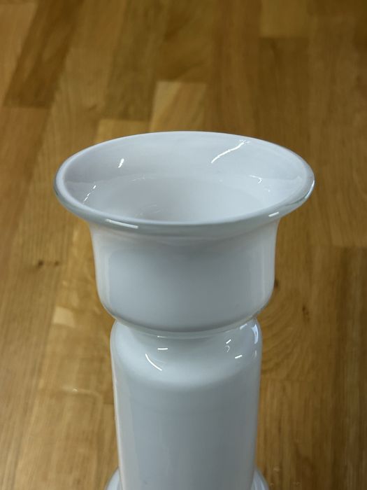 Wazon Świecznik HS Tarnowiec. proj. Słuczan Orkusz. Szkło PRL