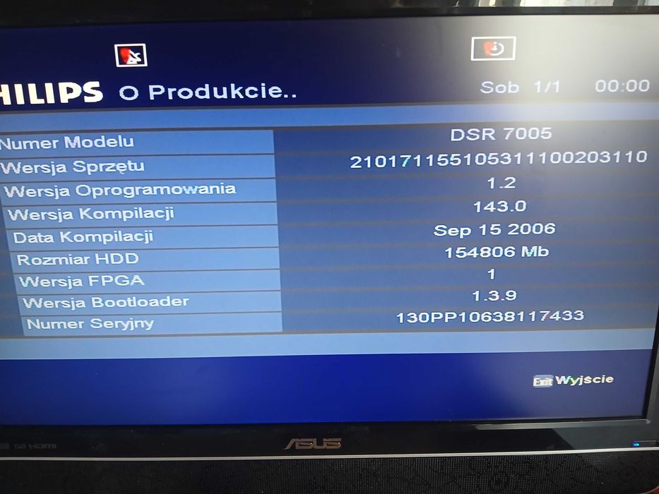 Dekoder Satelitarny PHILIPS DSR-7005