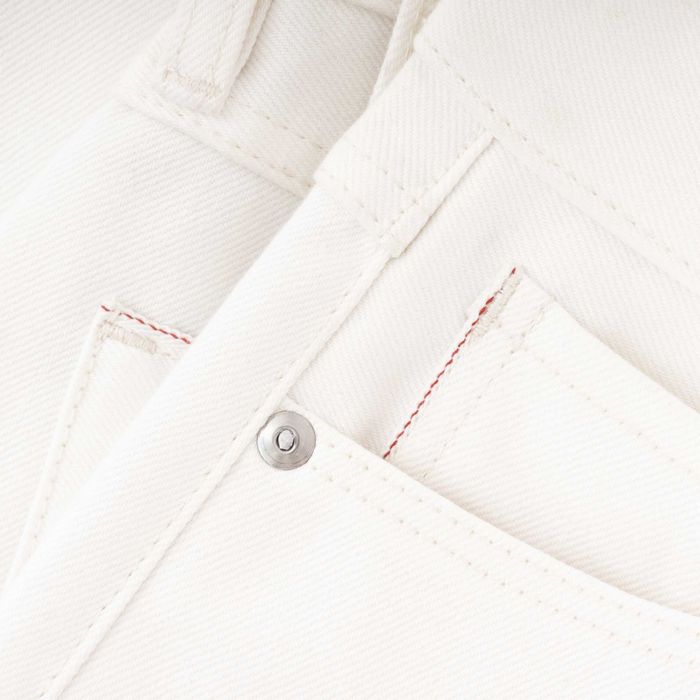 Jeans marfim japonês KITH × Ones Stroke (28, 30) Japan