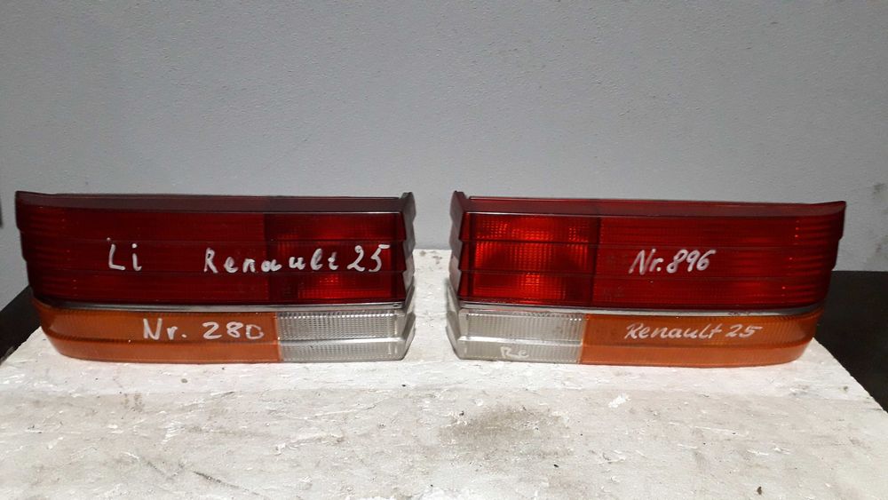 Farol e Farolim RENAULT 25 Fase 1 e 2