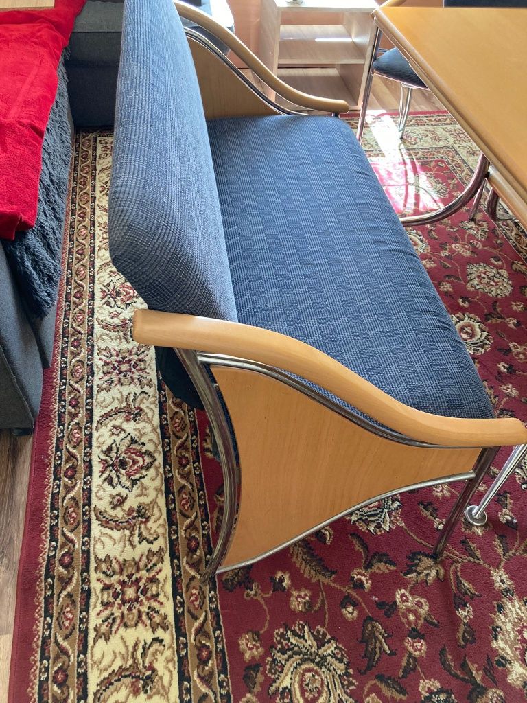Komplet ławka - siedzisko plus krzesła, ławka ze schowkiem