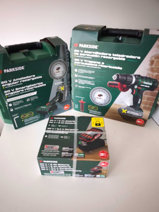 Kit essencial 20v Parkside