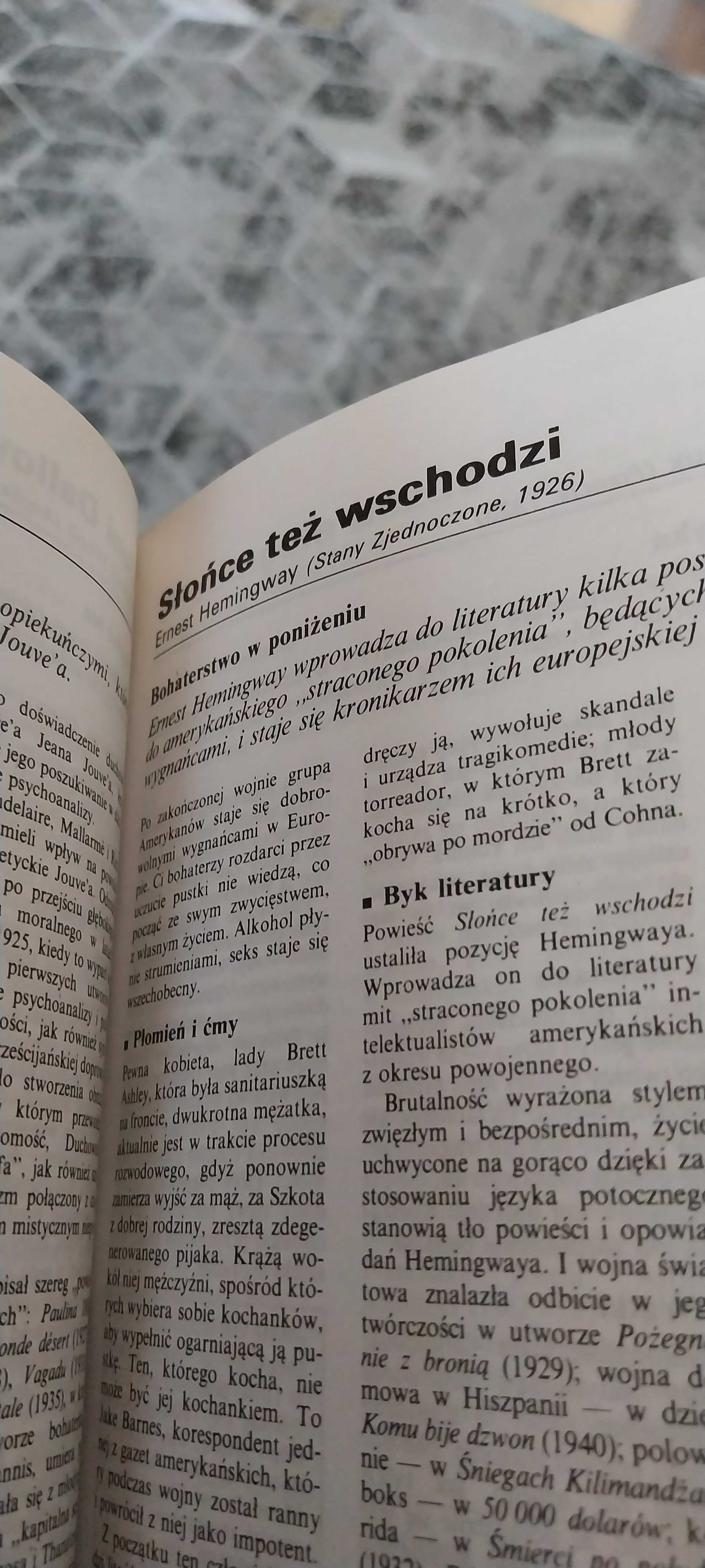 Ksiazka. Leksykon.Najsłynniejsze powiesci literatury swiatowej