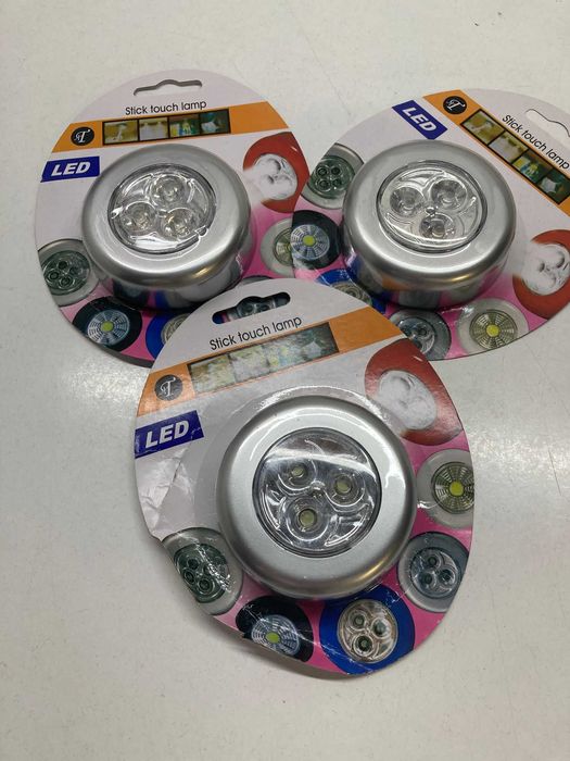 3 Luzes LED para Prateleiras