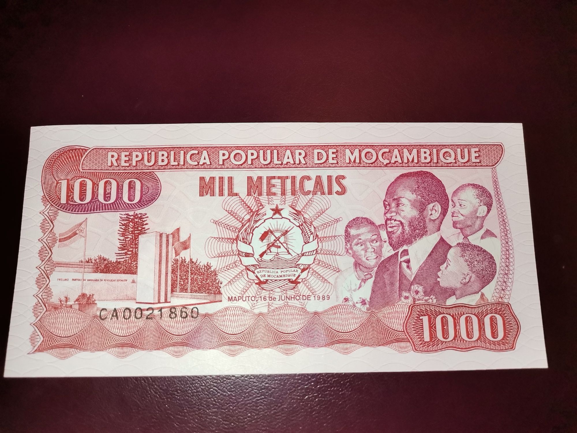 Nota nova de Moçambique
