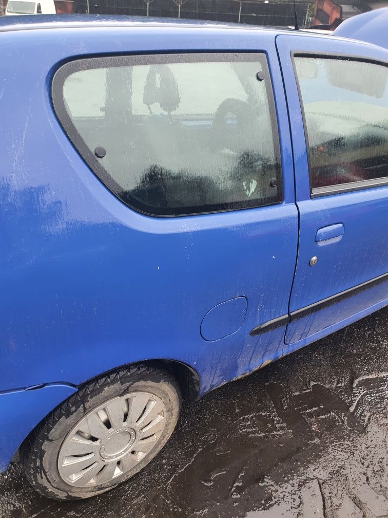 Szyby boczne uchylne komplet Fiat Seicento