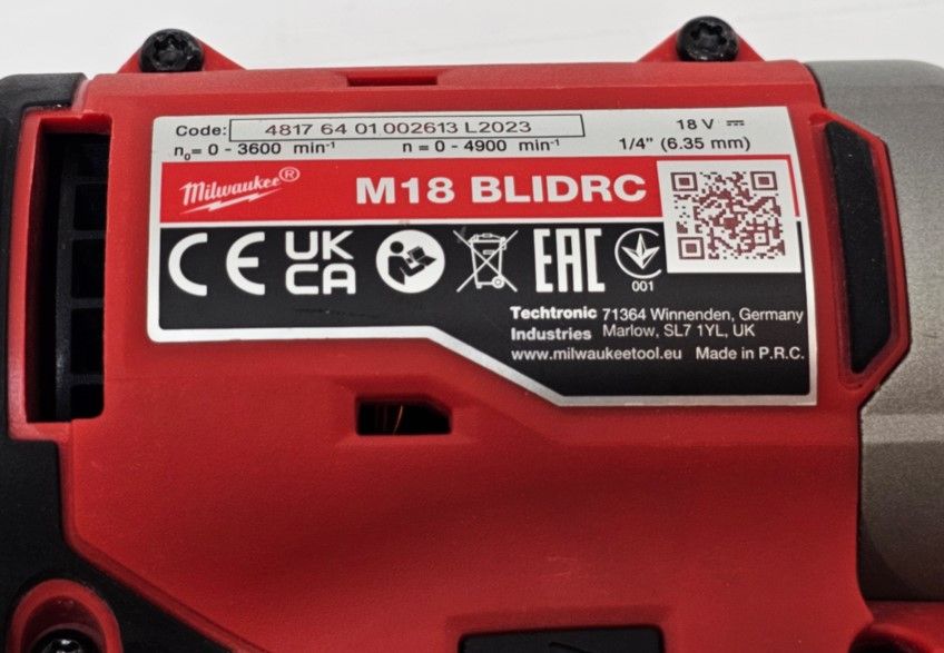 Milwaukee M18 BLIDRC Zakrętarka udarowa 1/4" 190Nm BODY