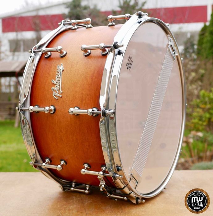 Werbel Polmuz Model 1 Maple 14″ x 8″ Satin Jatoba Fade ‼️