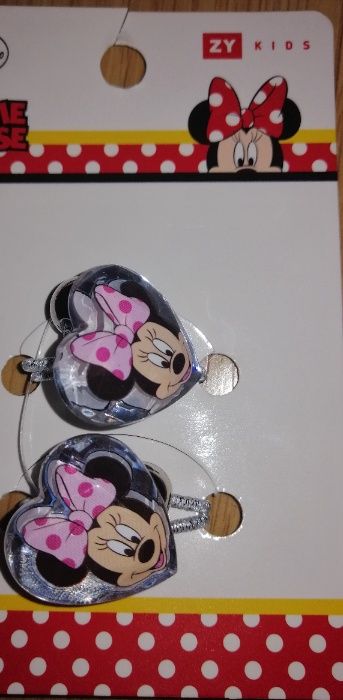 Elásticos cabelo da Disney Minnie