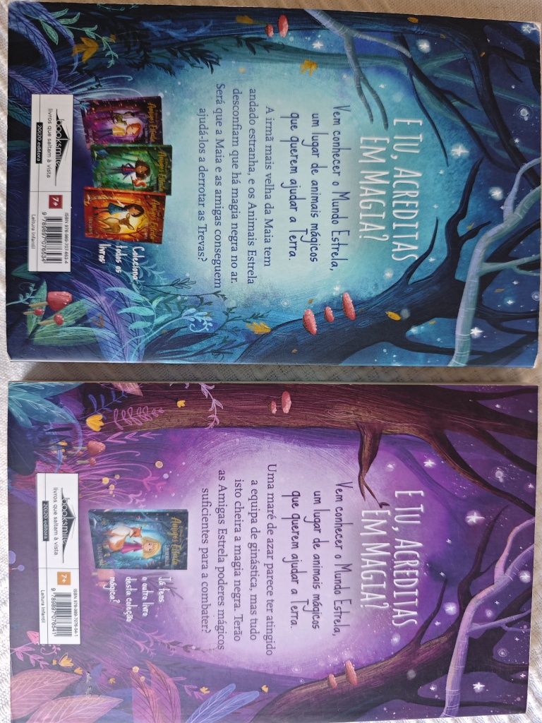2 Livros - Amigos Estrela