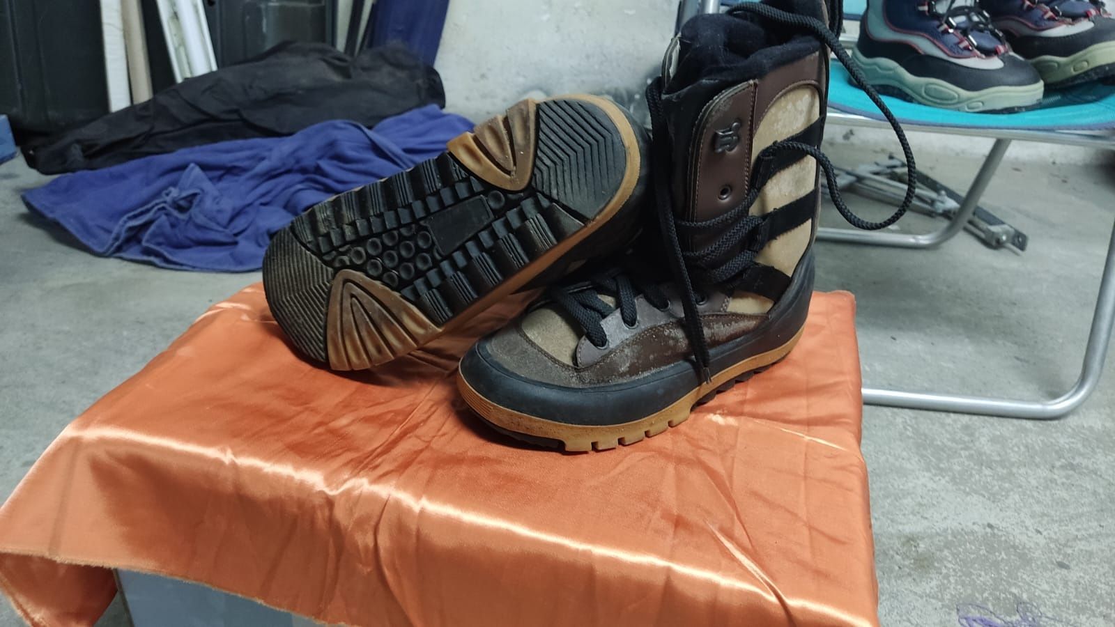 Botas para a neve
