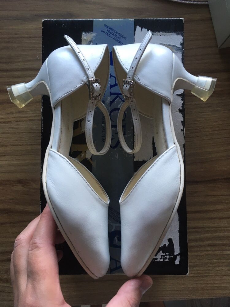 Buty ślubne, taneczne r. 37 | bdb