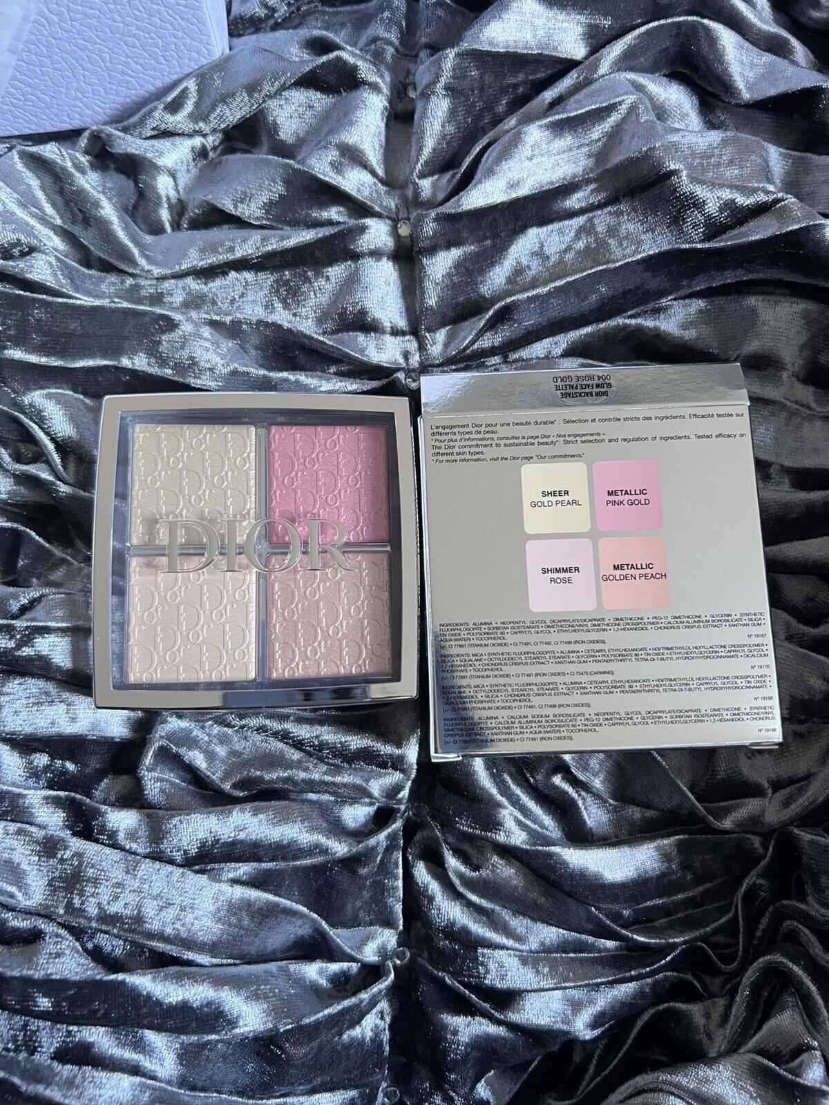 OPИГІHAЛ! Dior Backstage Glow Face 004 Rose Gold Палетка хайлайтерів