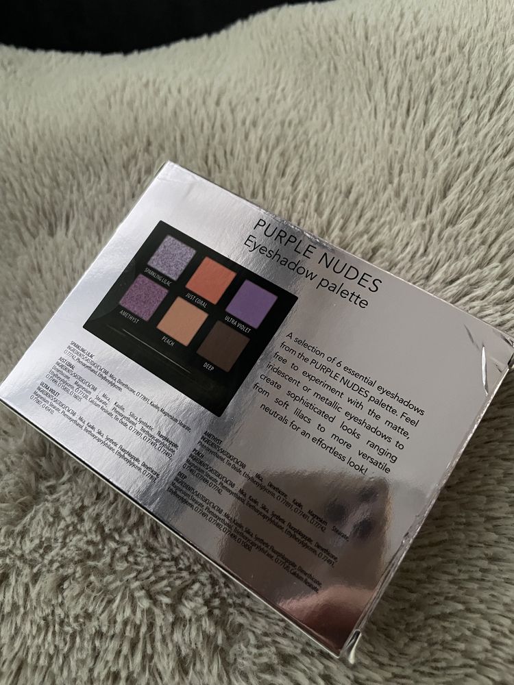 NOWA paletka douglas purple nudes eyeshadow palette