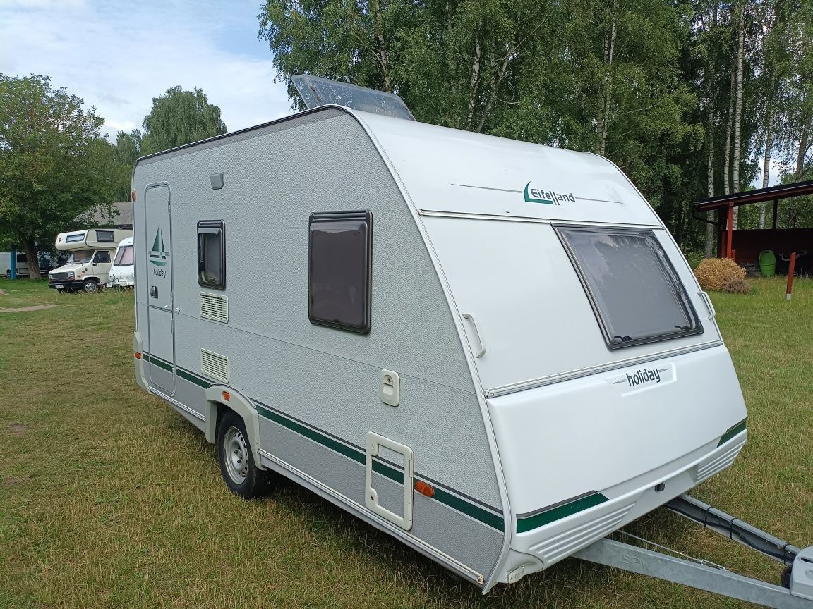 Knaus Holiday 395 TF-super stan i układ,łóżko francuskie,przedsionek