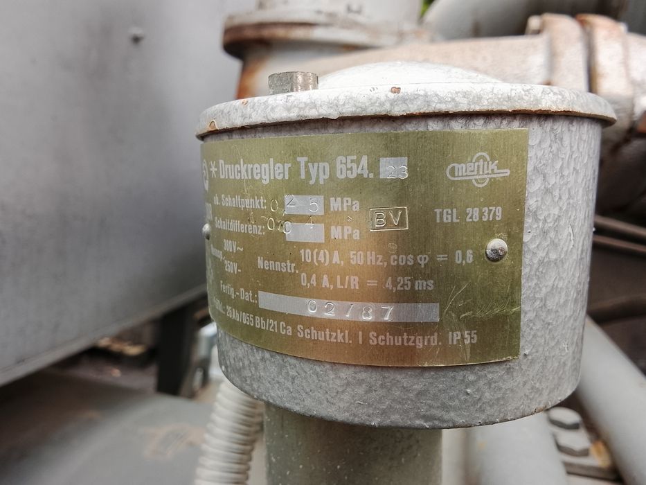 Druckregler typ 654 zawór czujnik ciśnienia oleju henshel H 6 H 12