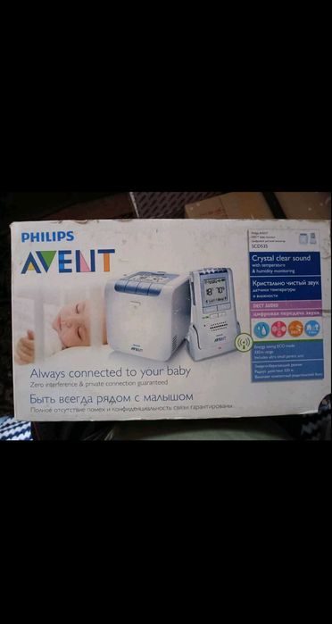 Продам Philips Avent
Цифровая радионяня SCD535/00